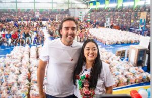 Thiago Abrahim participa do “Natal que Acolhe” e leva mensagem de cuidado e solidariedade a Maués